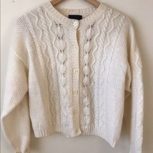 ✨ vintage wool blend cardigan